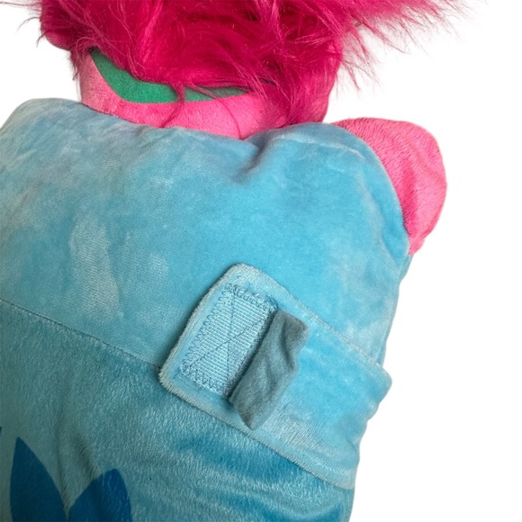 Pillow Pets Dreamworks Trolls World Tour Poppy Plush Pillow Pink Toy 17" - Picture 9 of 9